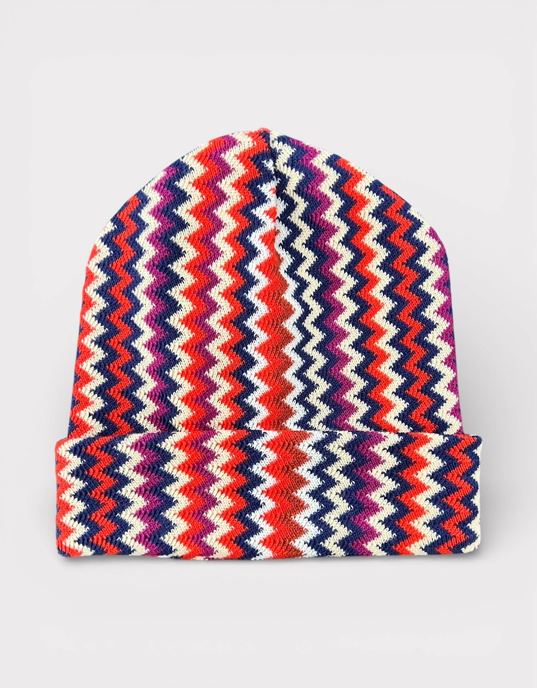 Zigzag Beanie Multi Orange, 5 of 4