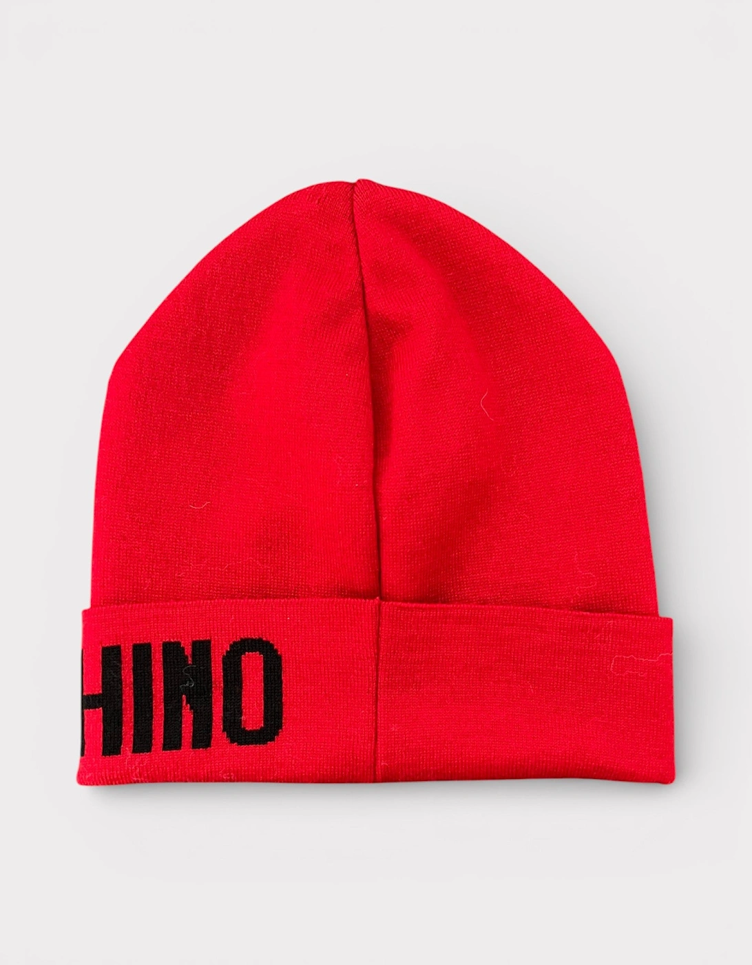 Bear Logo Beanie Red Wmns