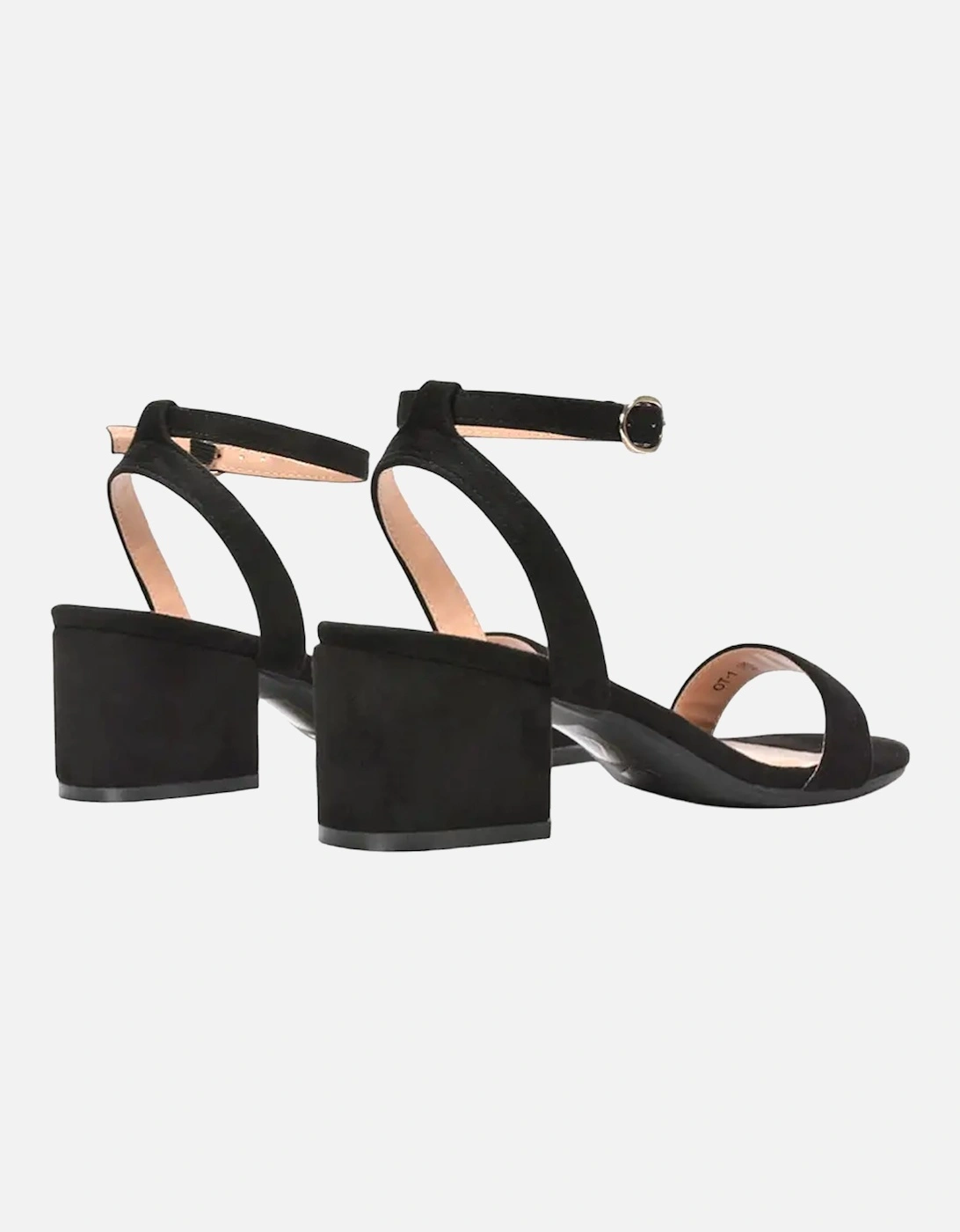 Womens/Ladies Gemma Strappy Low Block Heel Sandals