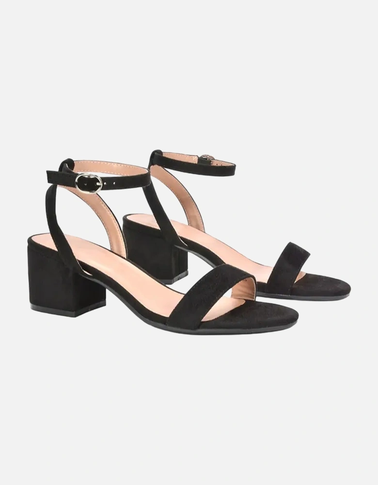 Womens/Ladies Gemma Strappy Low Block Heel Sandals