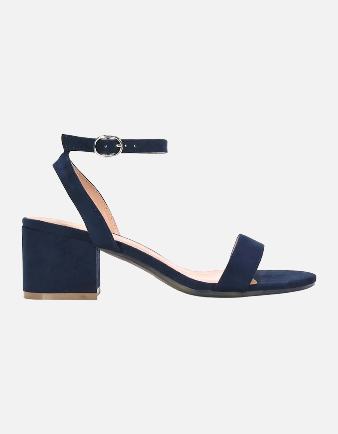 Womens/Ladies Gemma Strappy Low Block Heel Sandals