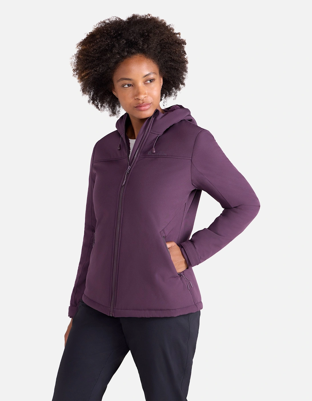 Womens/Ladies Fern Softshell Faux Fur Lined Jacket