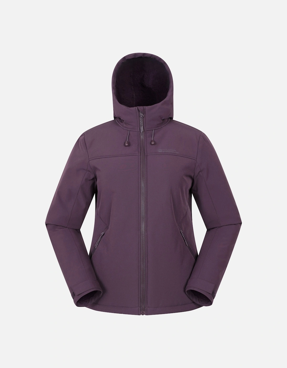 Womens/Ladies Fern Softshell Faux Fur Lined Jacket, 6 of 5