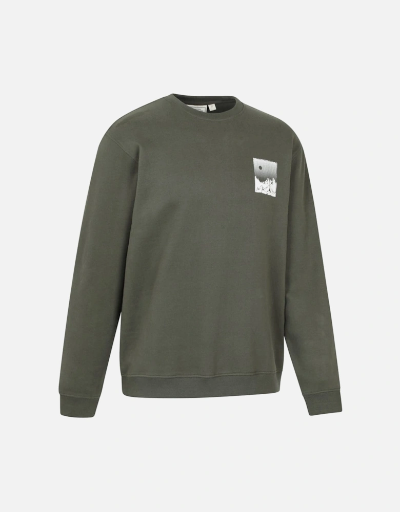 Mens Mountain Scene Sweatshirt