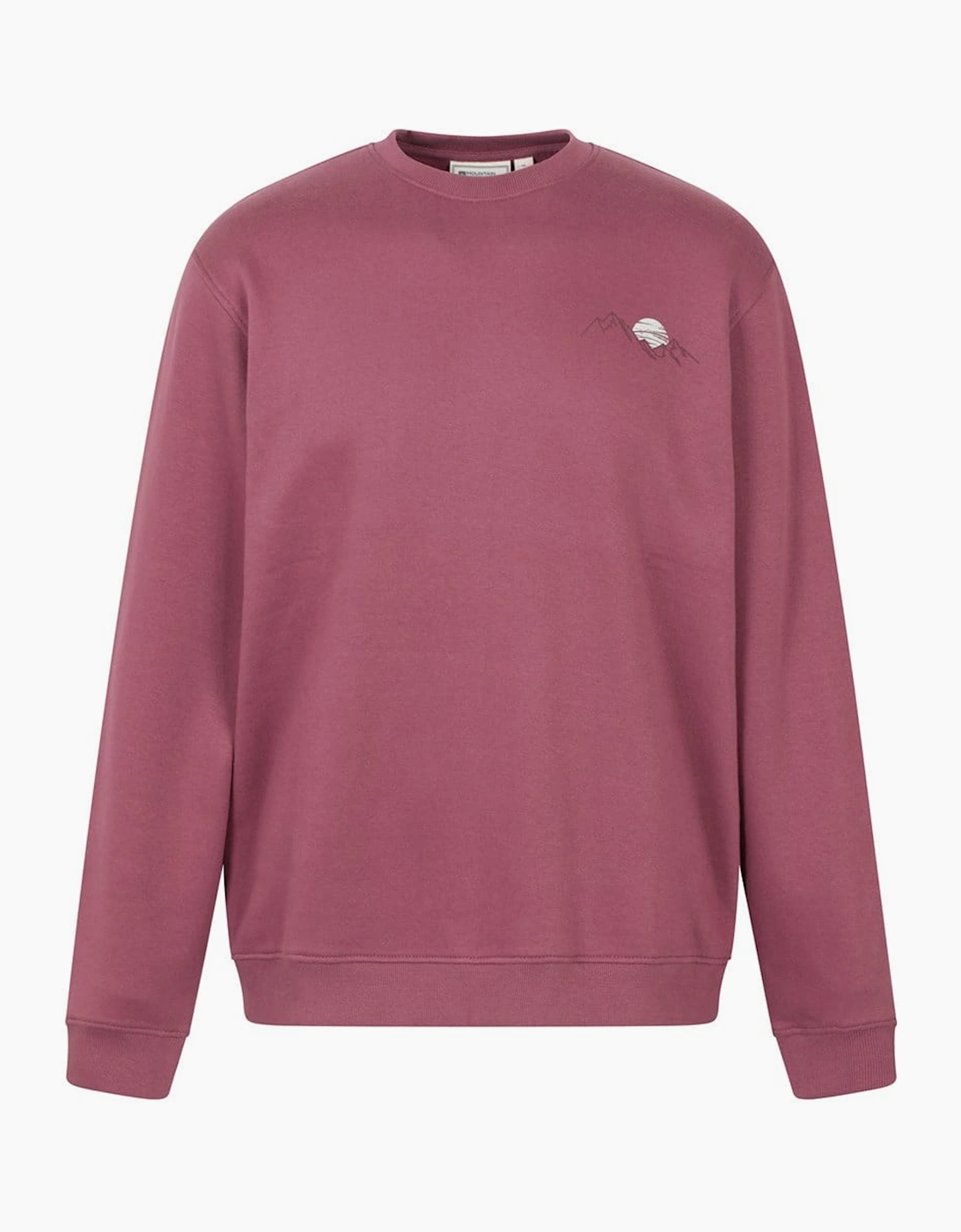 Mountain Warehouse Men's Red Mountain Scene Sweatshirt - Size: Xxl