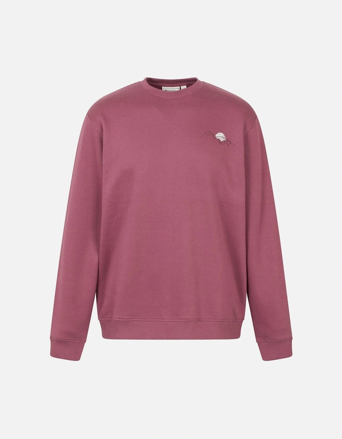 Mens Mountain Scene Sweatshirt, 5 of 4