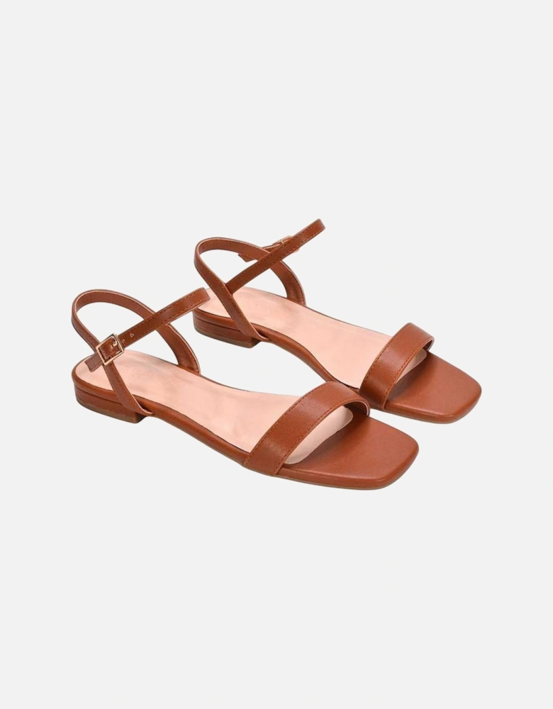 Womens/Ladies Hallie Ankle Strap Sandals