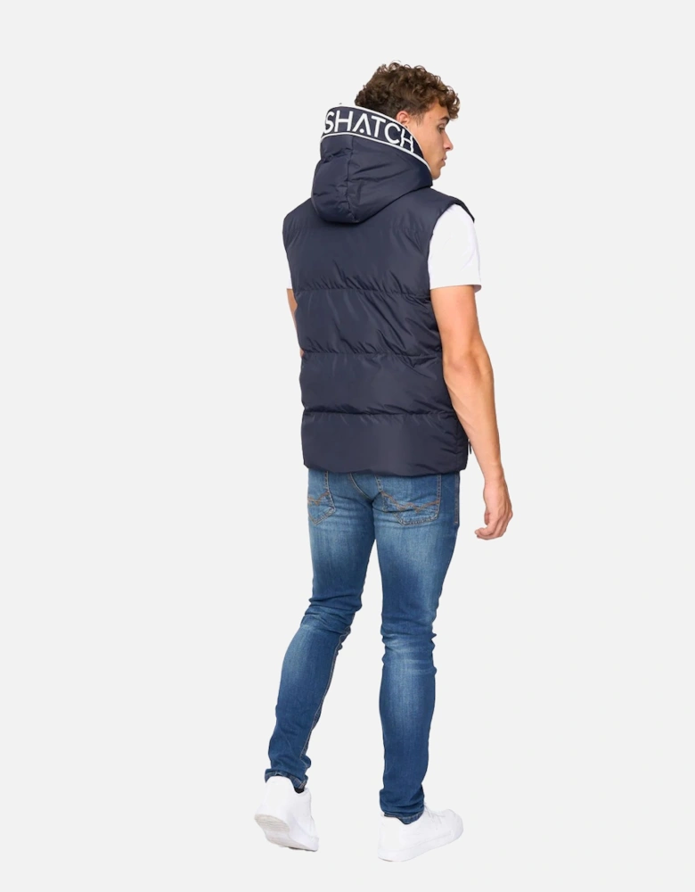 Mens Sandbox Hooded Gilet