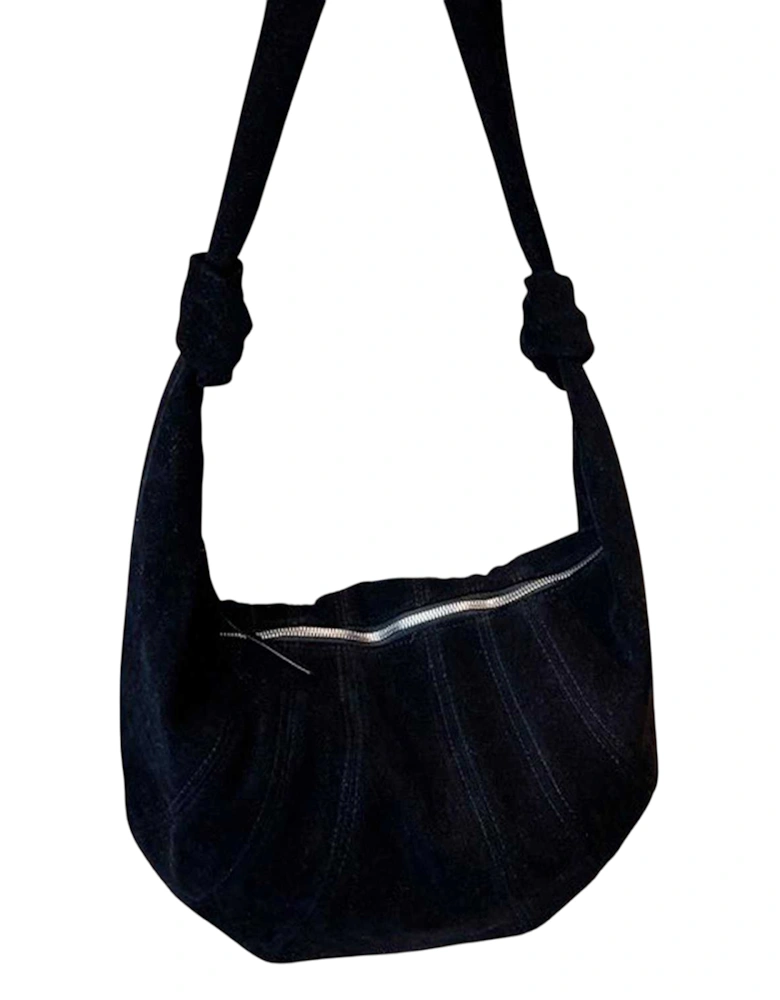 Womens/Ladies Claud Crescent Shaped Crossbody Bag