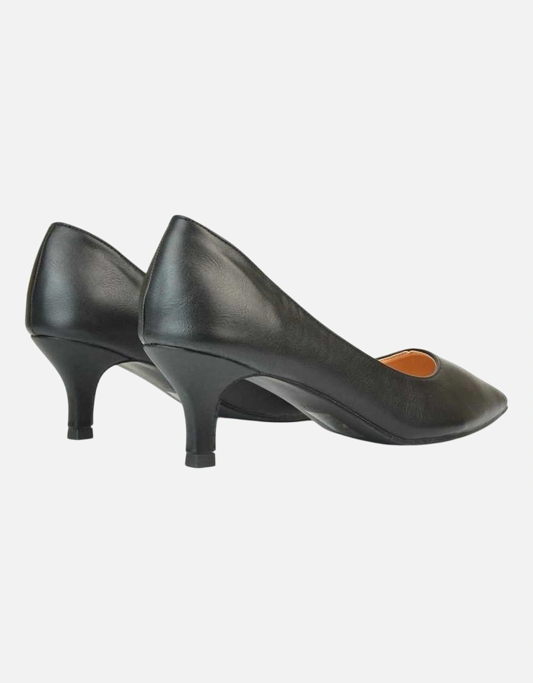 Womens/Ladies Cali Low Kitten Heel Court Shoes