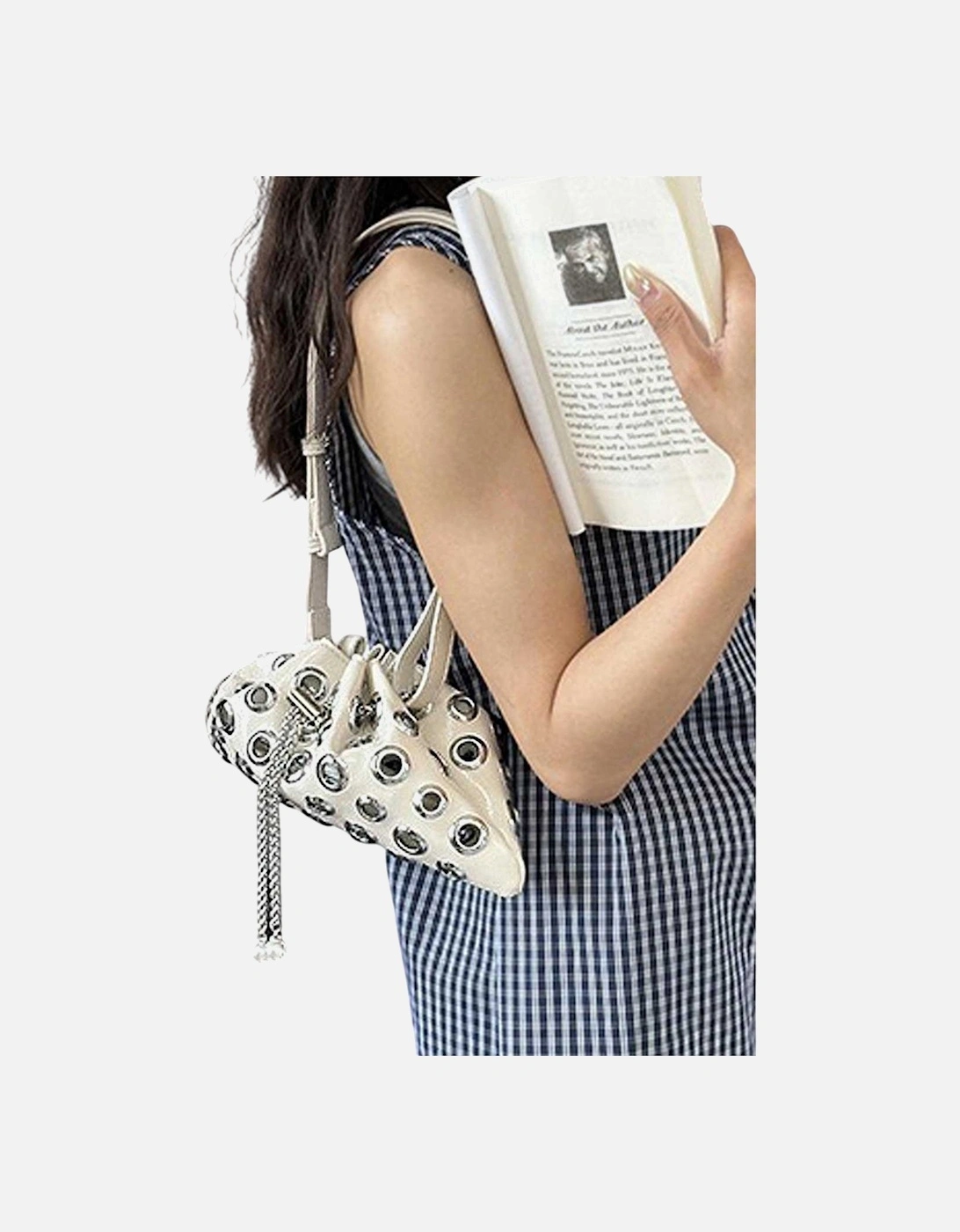 Janieka Eyelets Shoulder Bag