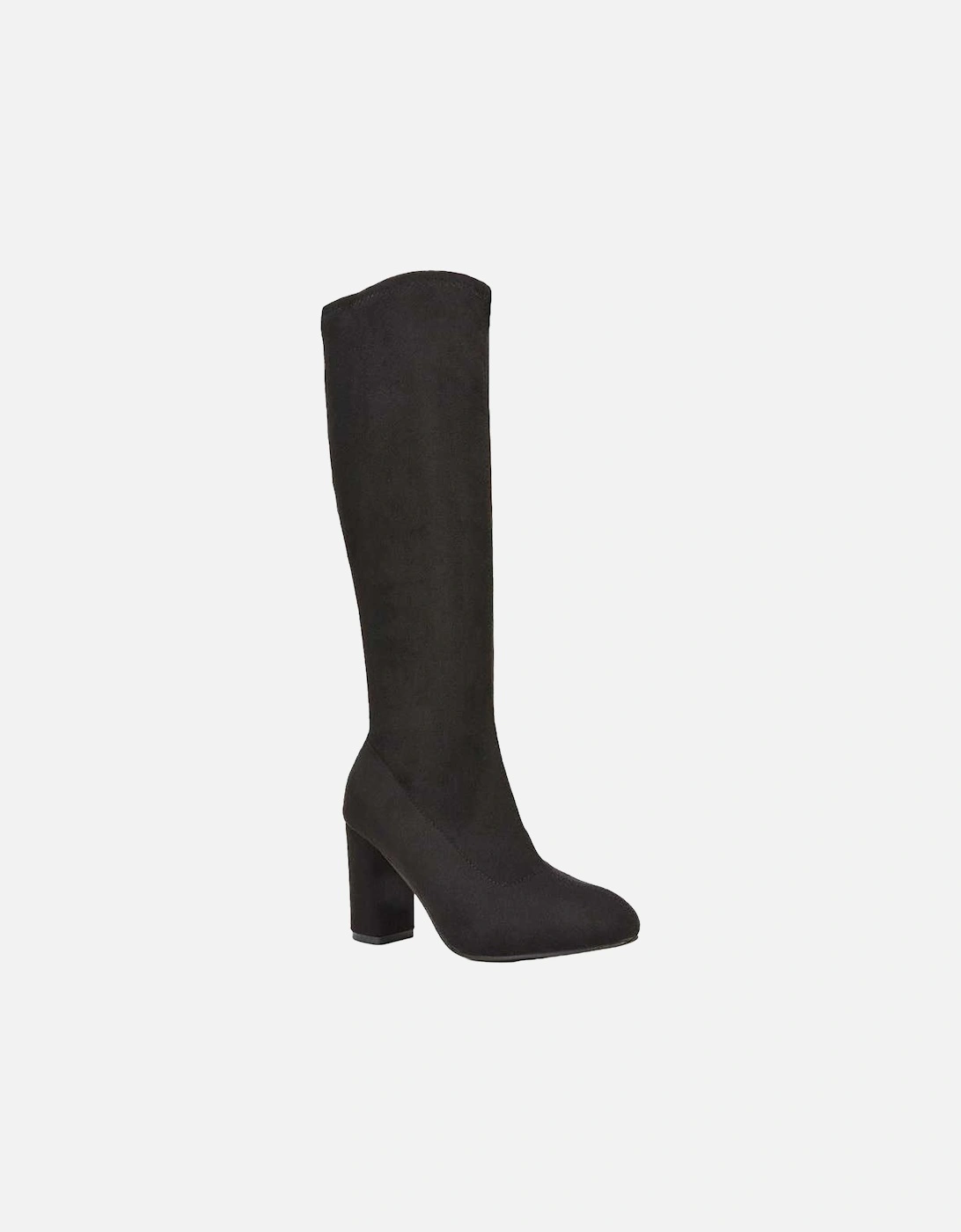 Womens/Ladies Clementine Block Heel Knee-High Boots, 5 of 4