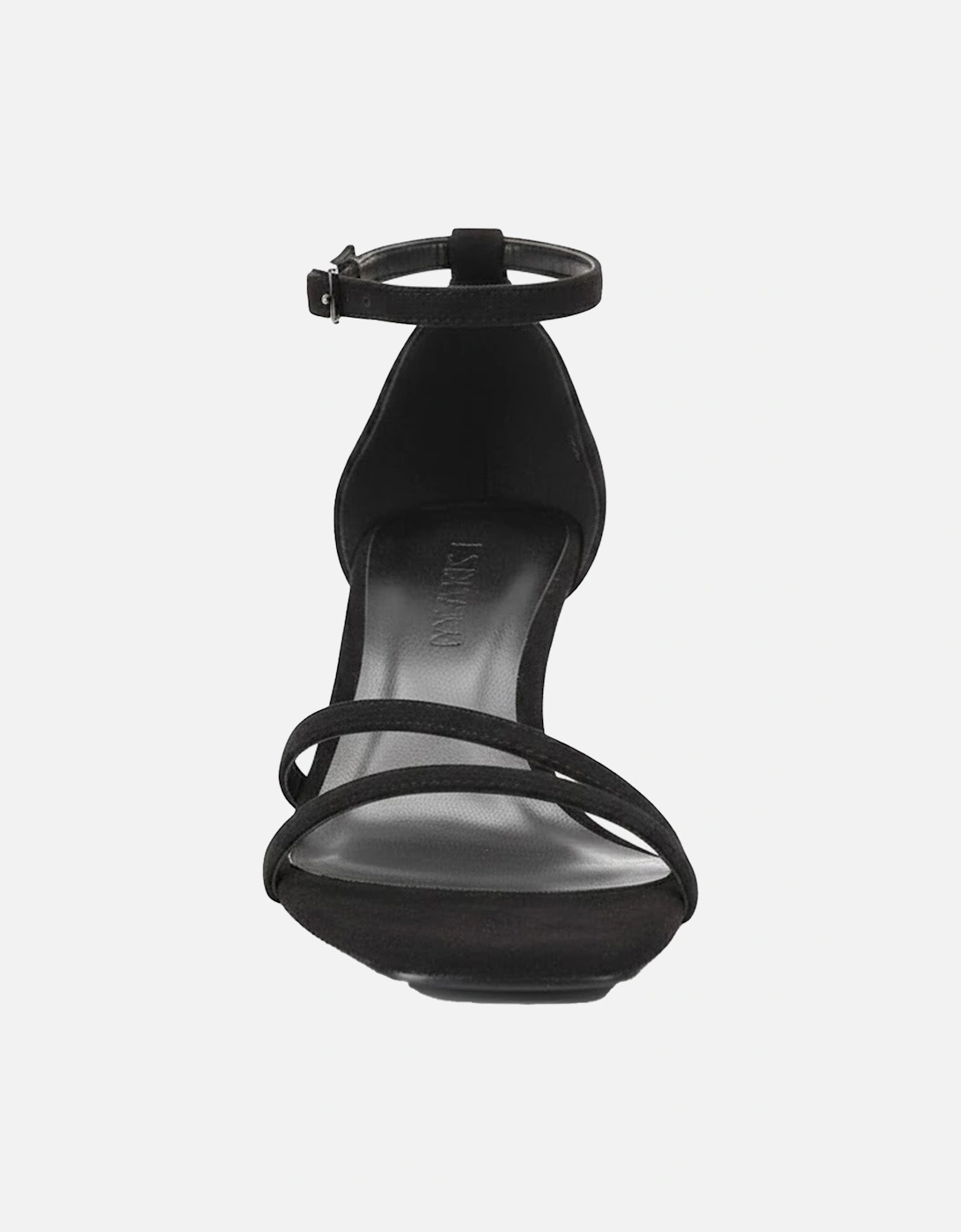 Womens/Ladies Lea Strappy Low Kitten Heel Sandals