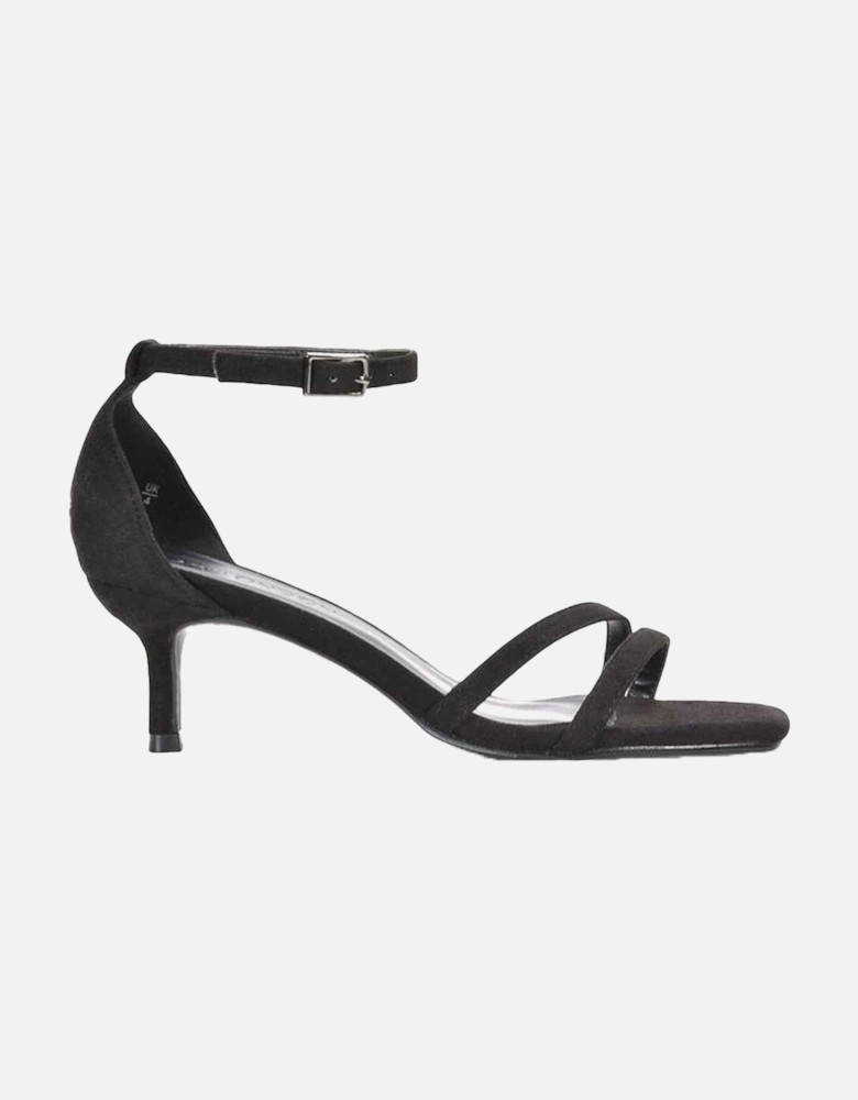 Womens/Ladies Lea Strappy Low Kitten Heel Sandals
