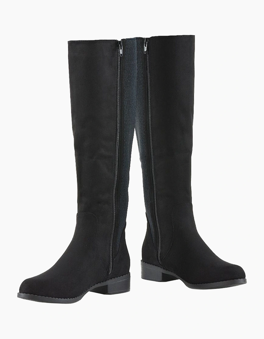 Womens/Ladies Molly Stretch Calf Knee-High Boots