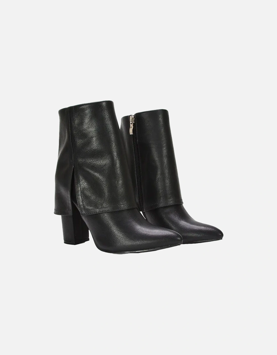 Womens/Ladies Ayla Folded Collar Chelsea Boots, 5 of 4
