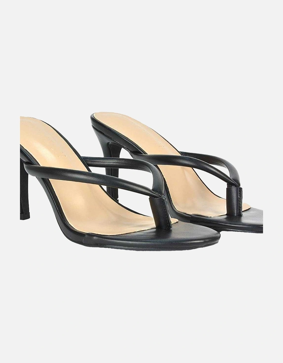 Womens/Ladies Celina Stiletto Heel Mule Sandals