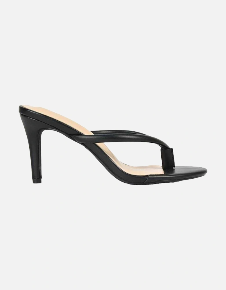 Womens/Ladies Celina Stiletto Heel Mule Sandals