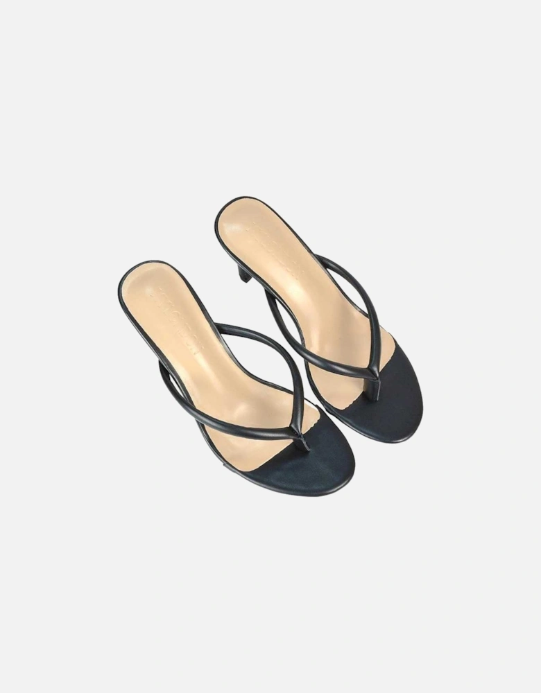 Womens/Ladies Celina Stiletto Heel Mule Sandals