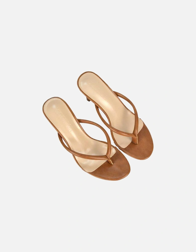 Womens/Ladies Celina Stiletto Heel Mule Sandals