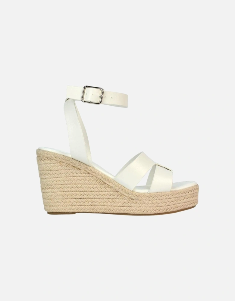 Womens/Ladies Kala Ankle Strap Platform Wedge Sandals