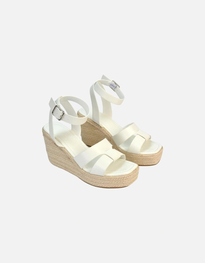 Womens/Ladies Kala Ankle Strap Platform Wedge Sandals