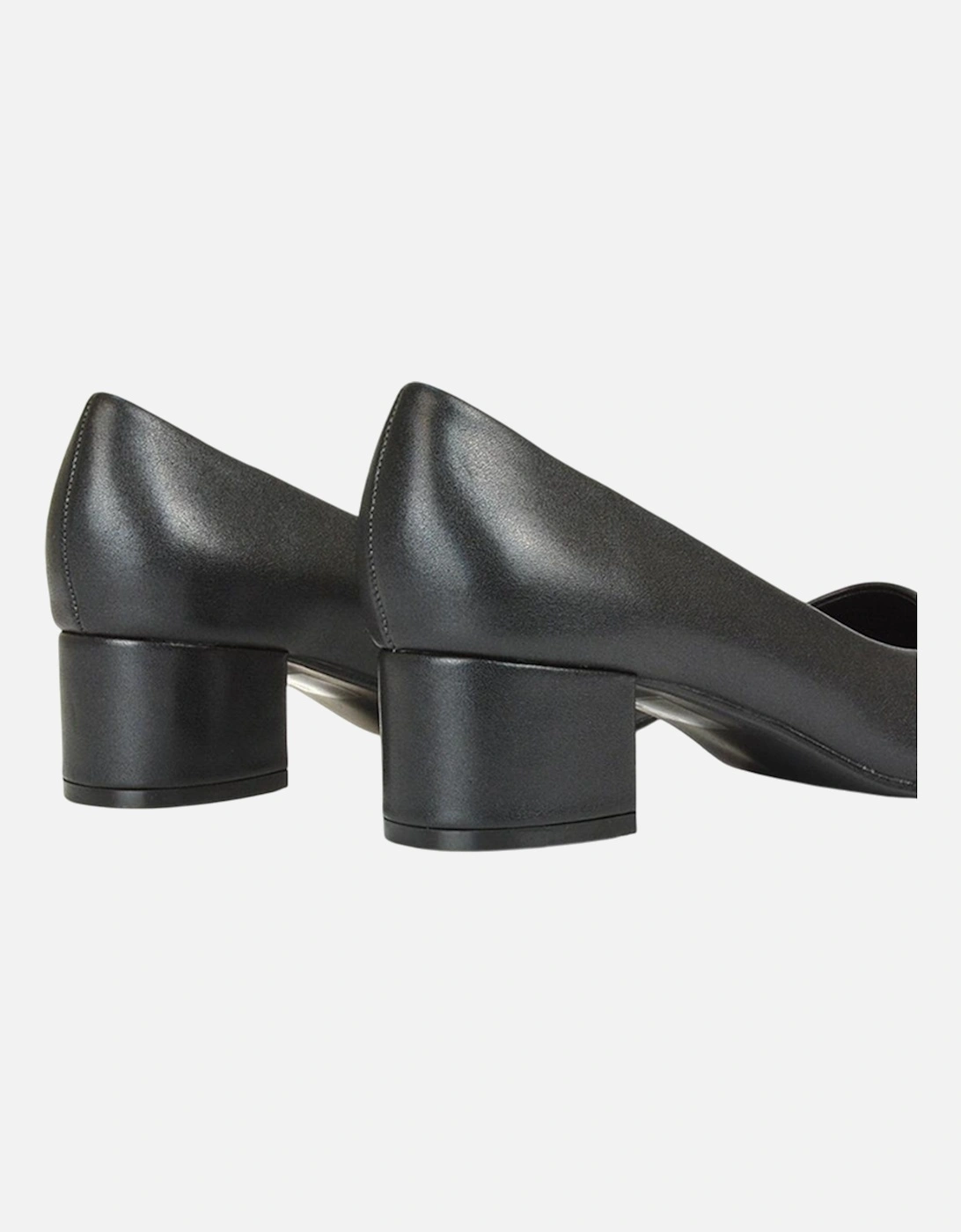 Womens/Ladies Liberty Low Block Heel Court Shoes