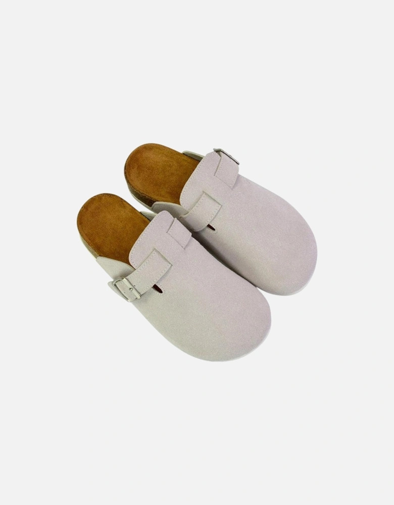Womens/Ladies Lucy Cork Slip-on Flat Mules