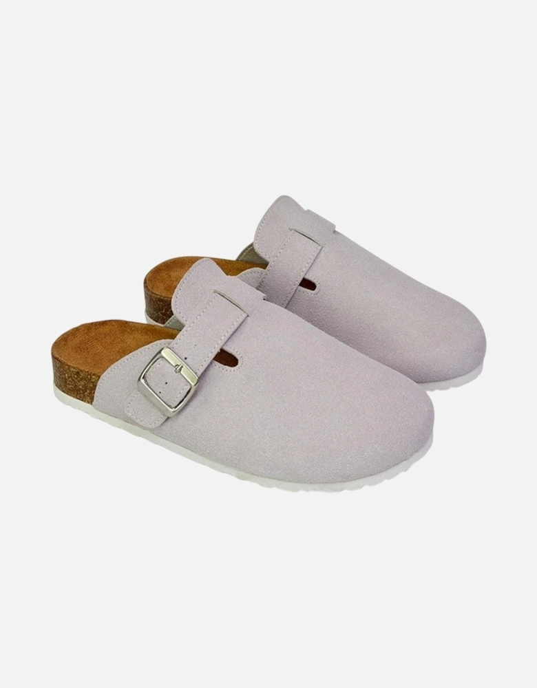 Womens/Ladies Lucy Cork Slip-on Flat Mules