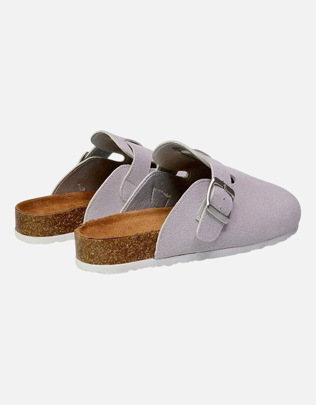 Womens/Ladies Lucy Cork Slip-on Flat Mules