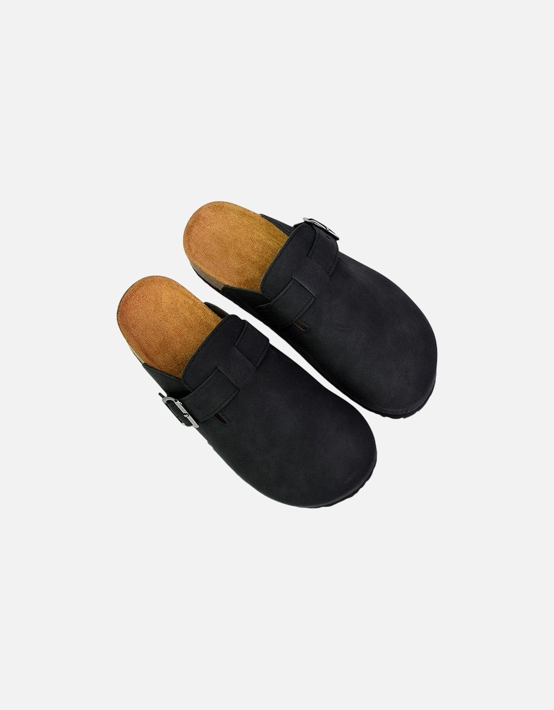 Womens/Ladies Lucy Cork Slip-on Flat Mules