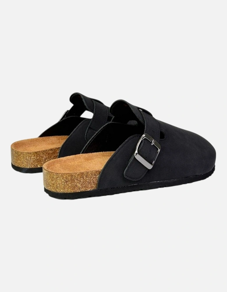 Womens/Ladies Lucy Cork Slip-on Flat Mules