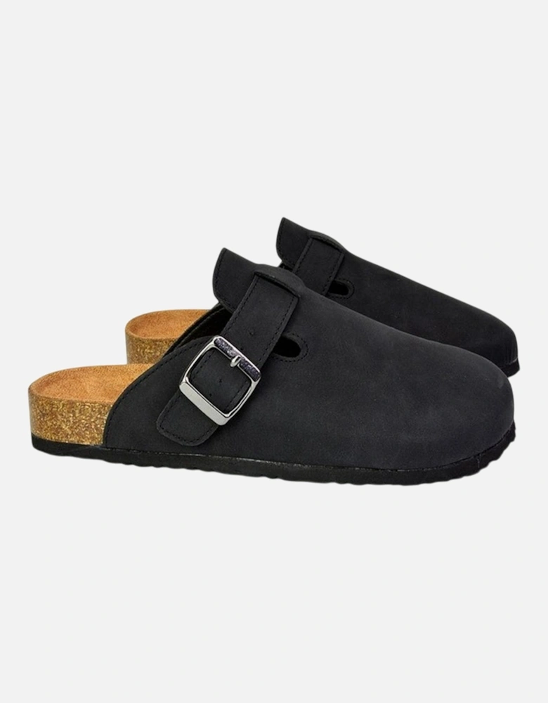 Womens/Ladies Lucy Cork Slip-on Flat Mules