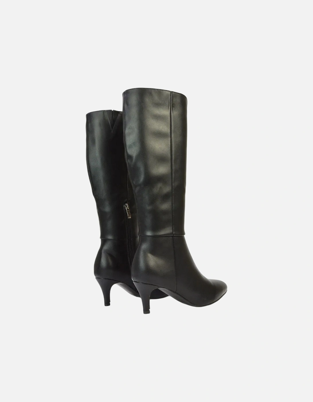 Womens/Ladies Coby Pointed Mid Stiletto Knee-High Boots