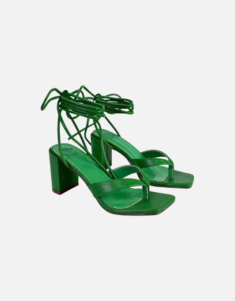 Womens/Ladies Kiko Strappy Lace Up Sandals