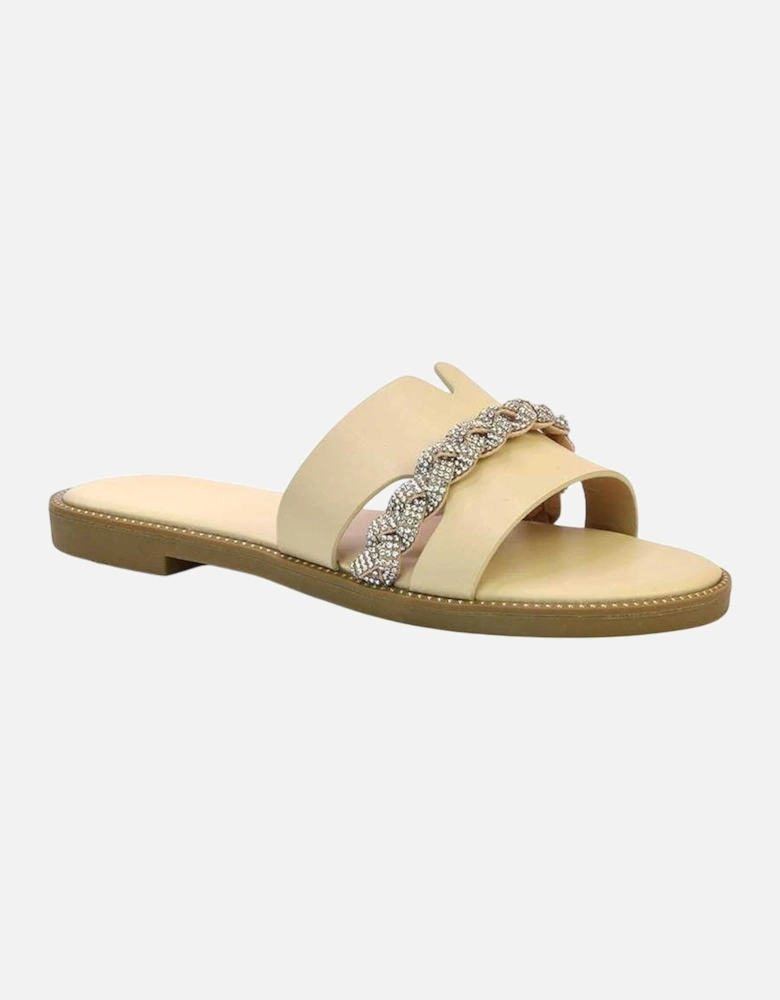 Womens/Ladies Josie Diamante Sandals