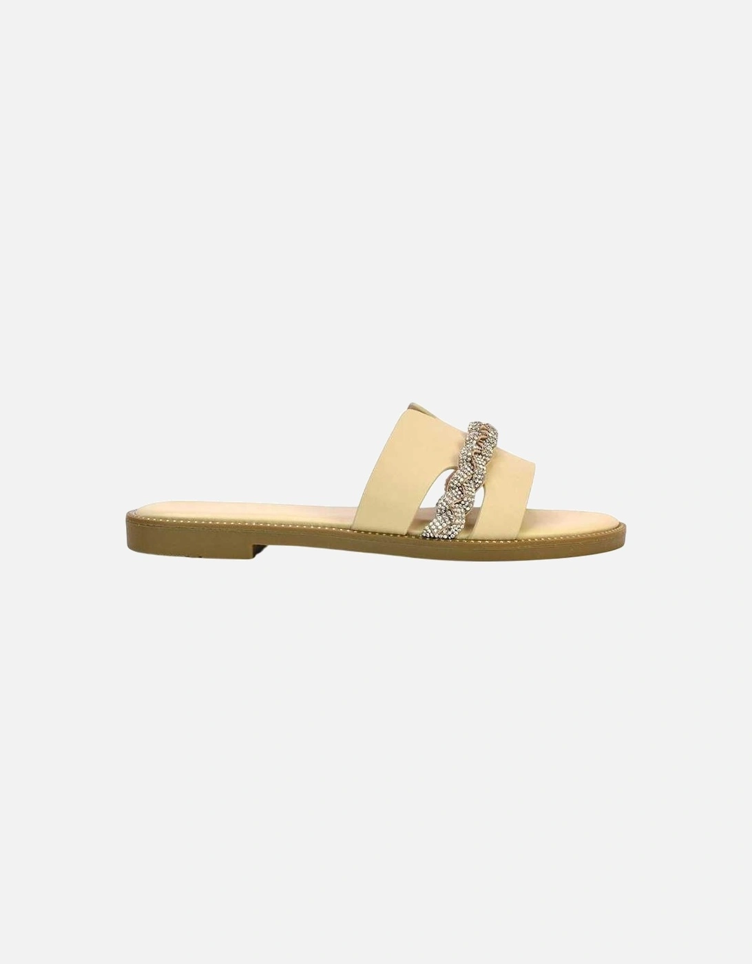 Womens/Ladies Josie Diamante Sandals