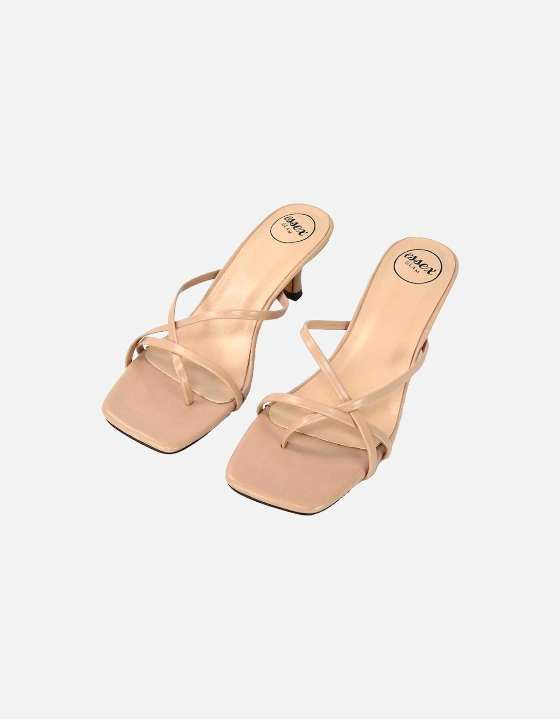 Womens/Ladies Dream Kitten Heel Mules