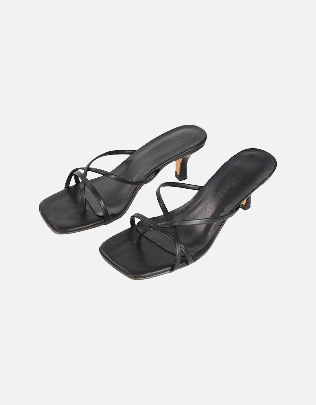 Womens/Ladies Dream Kitten Heel Mules