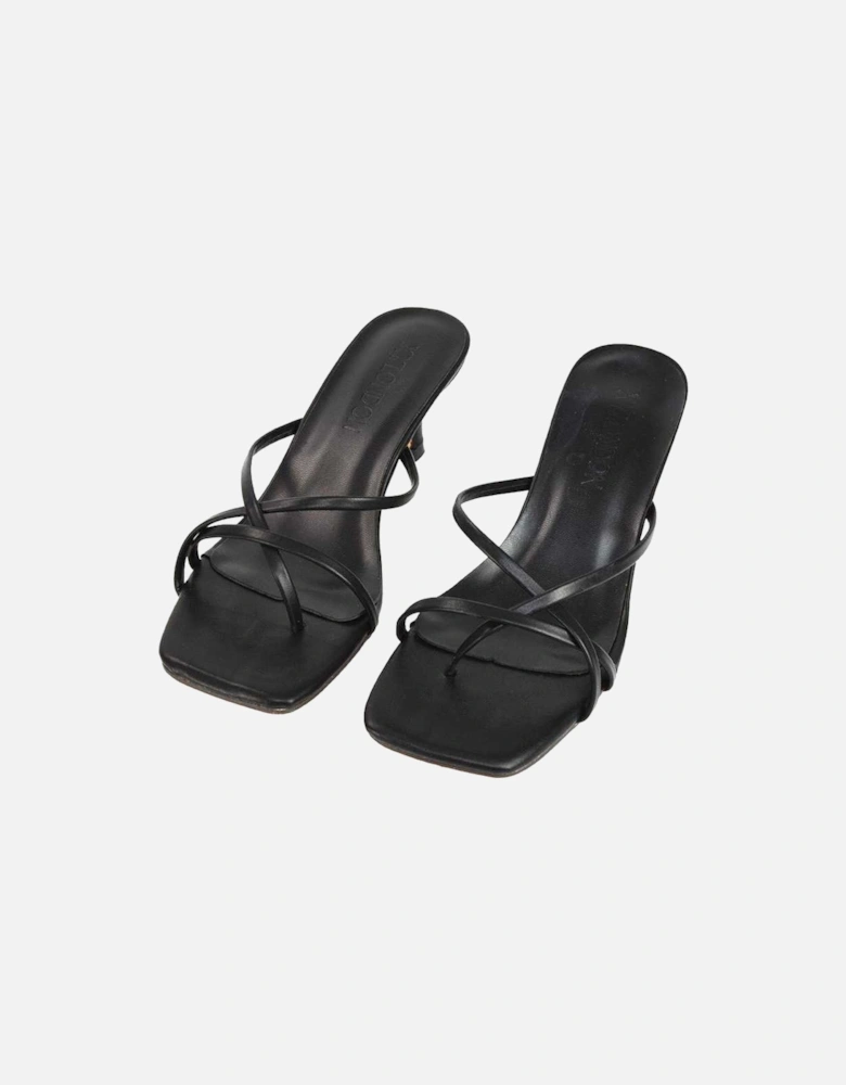 Womens/Ladies Dream Kitten Heel Mules