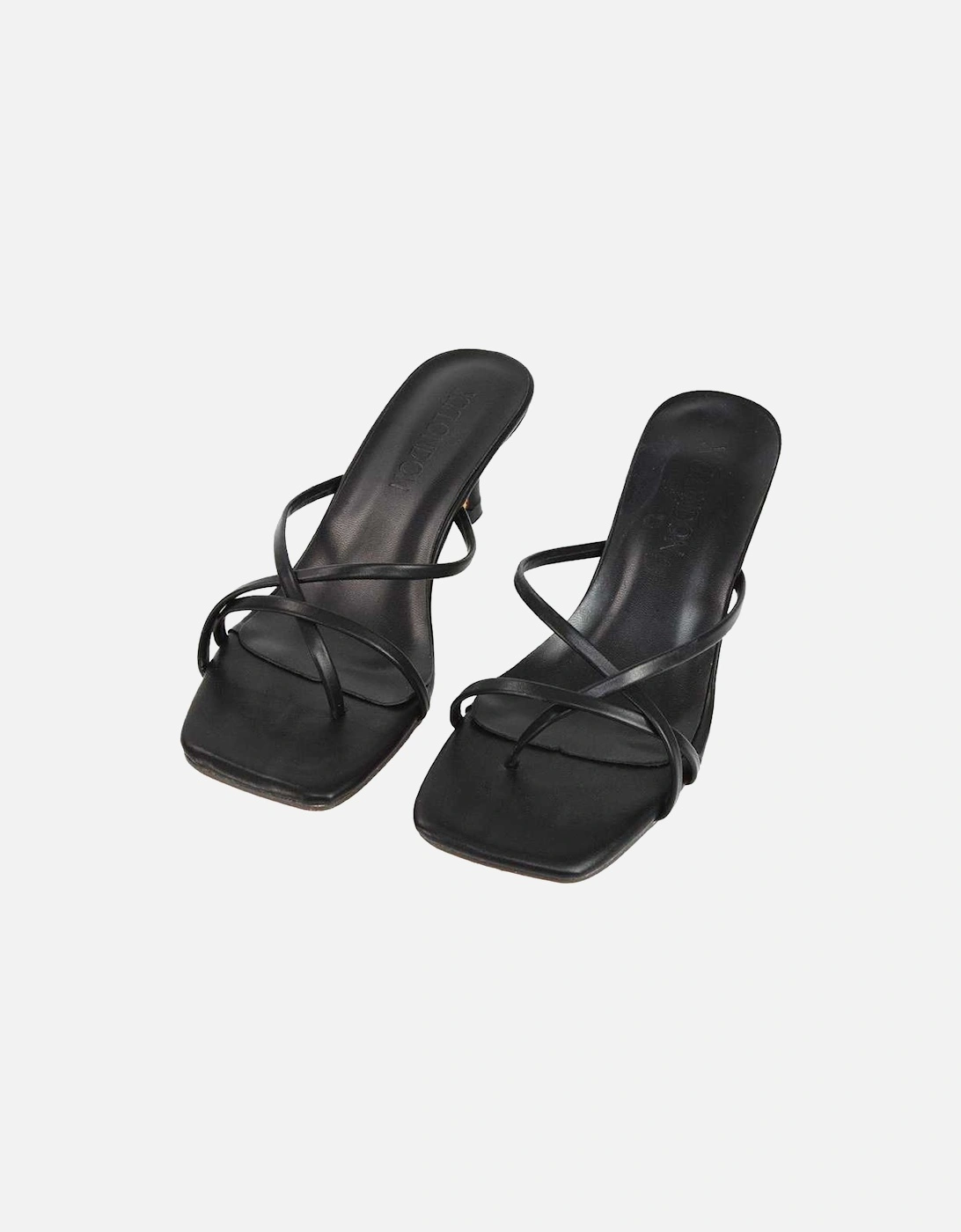 Womens/Ladies Dream Kitten Heel Mules