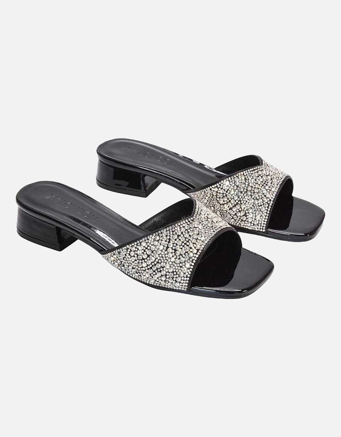 Womens/Ladies Erica Patent Mules