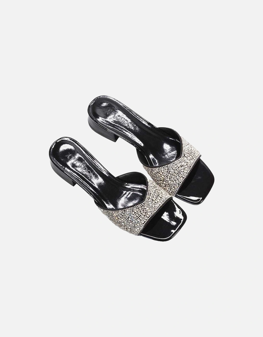 Womens/Ladies Erica Patent Mules