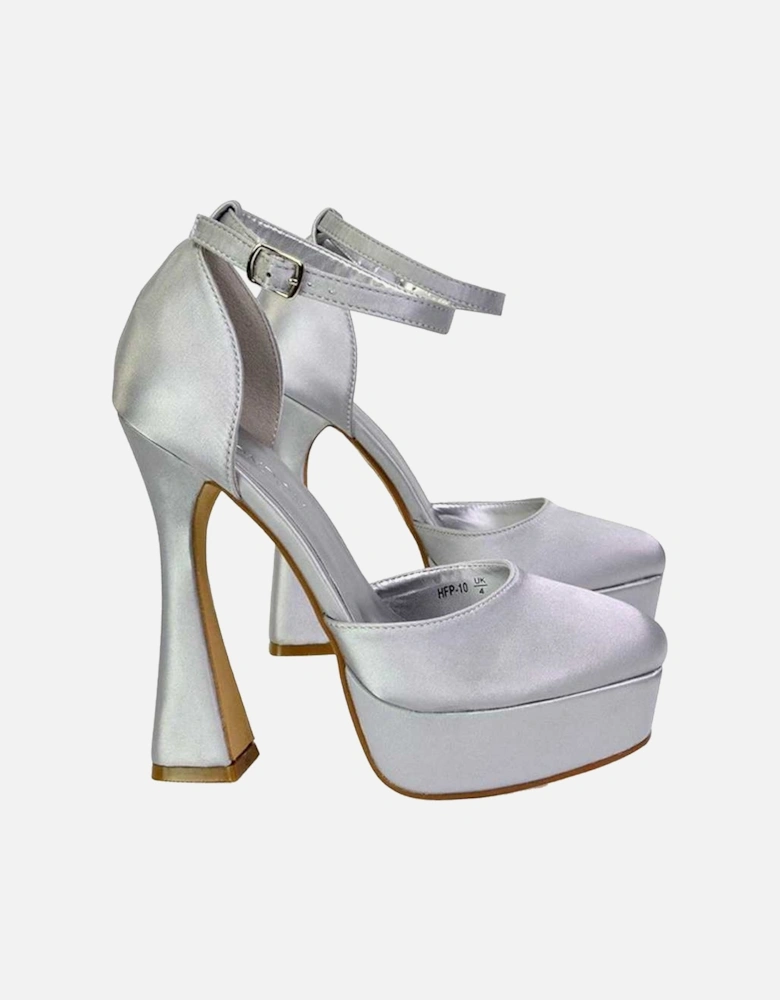 Womens/Ladies Leonardo High Heel Court Shoes