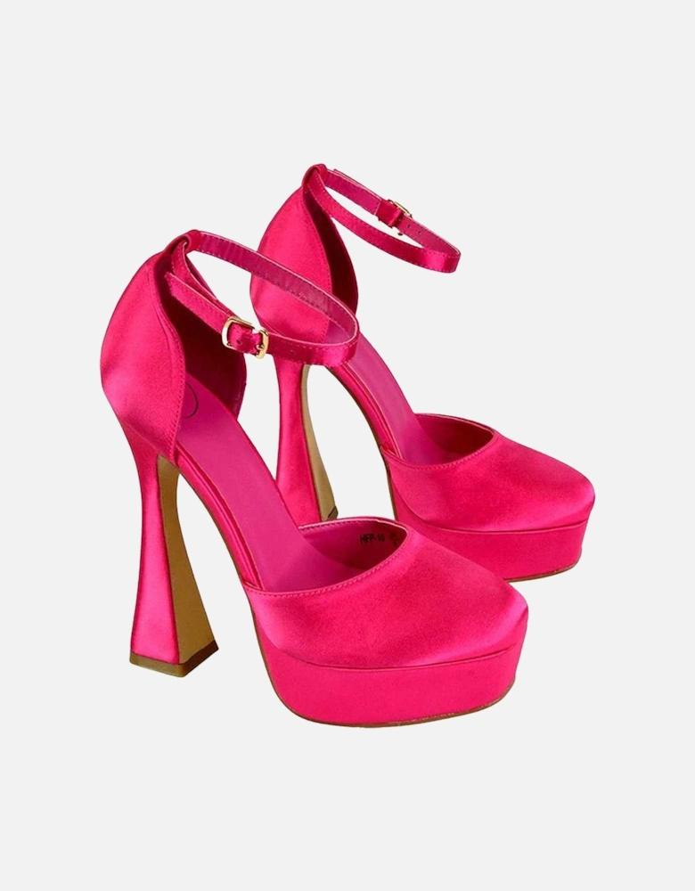 Womens/Ladies Leonardo High Heel Court Shoes