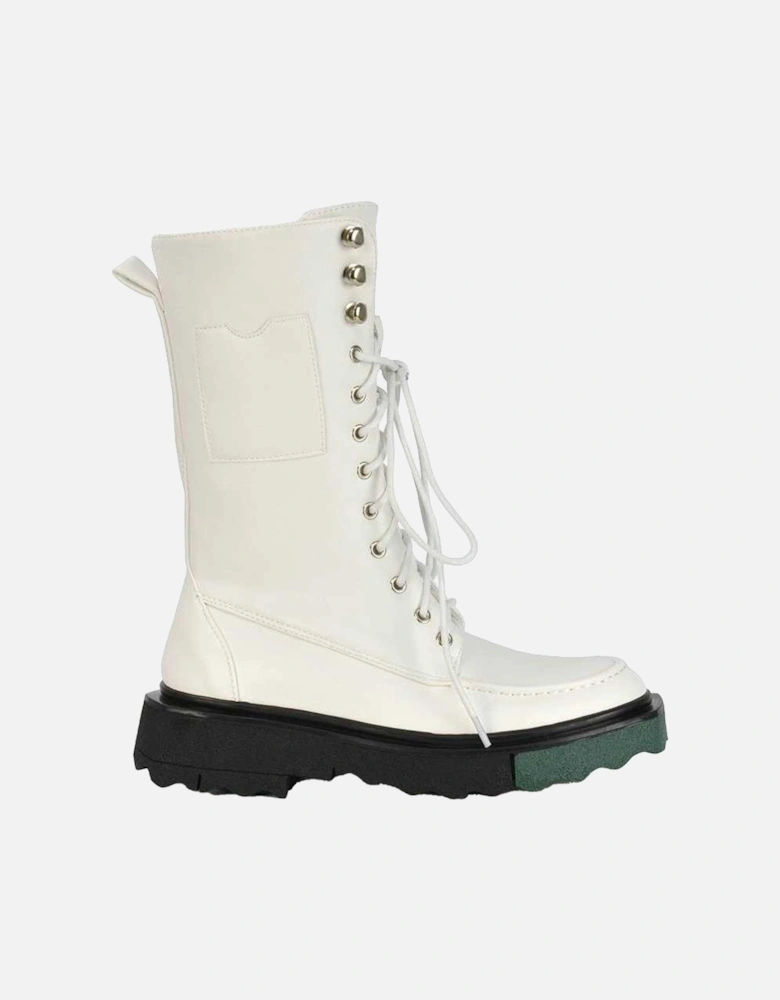 Womens/Ladies Blakely Biker Ankle Boots