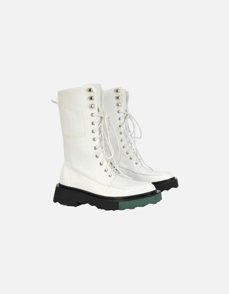 Womens/Ladies Blakely Biker Ankle Boots