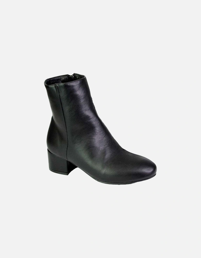 Womens/Ladies Nolan Medium Block Heel Ankle Boots
