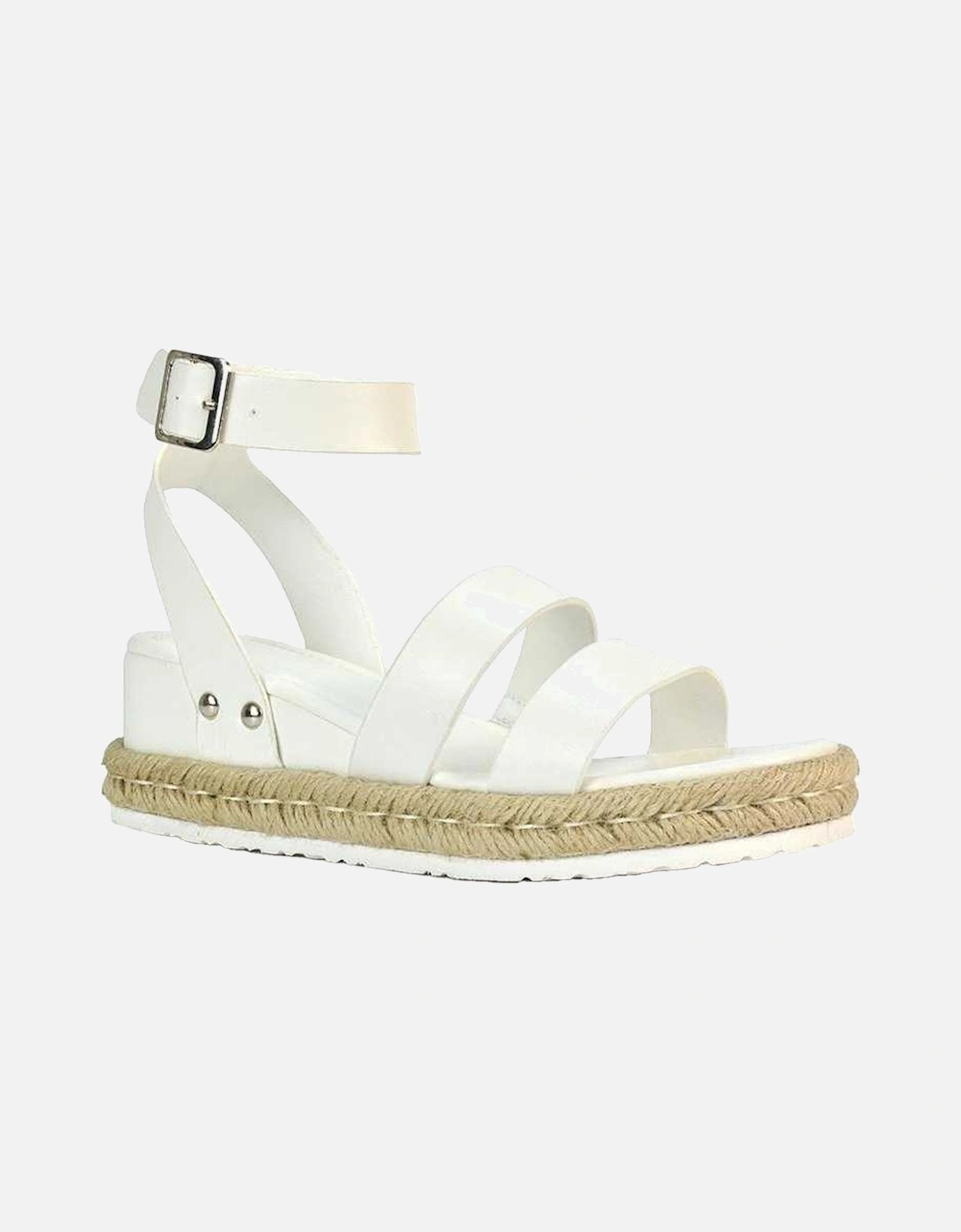 Womens/Ladies Brook Platform Low Wedge Sandals, 5 of 4