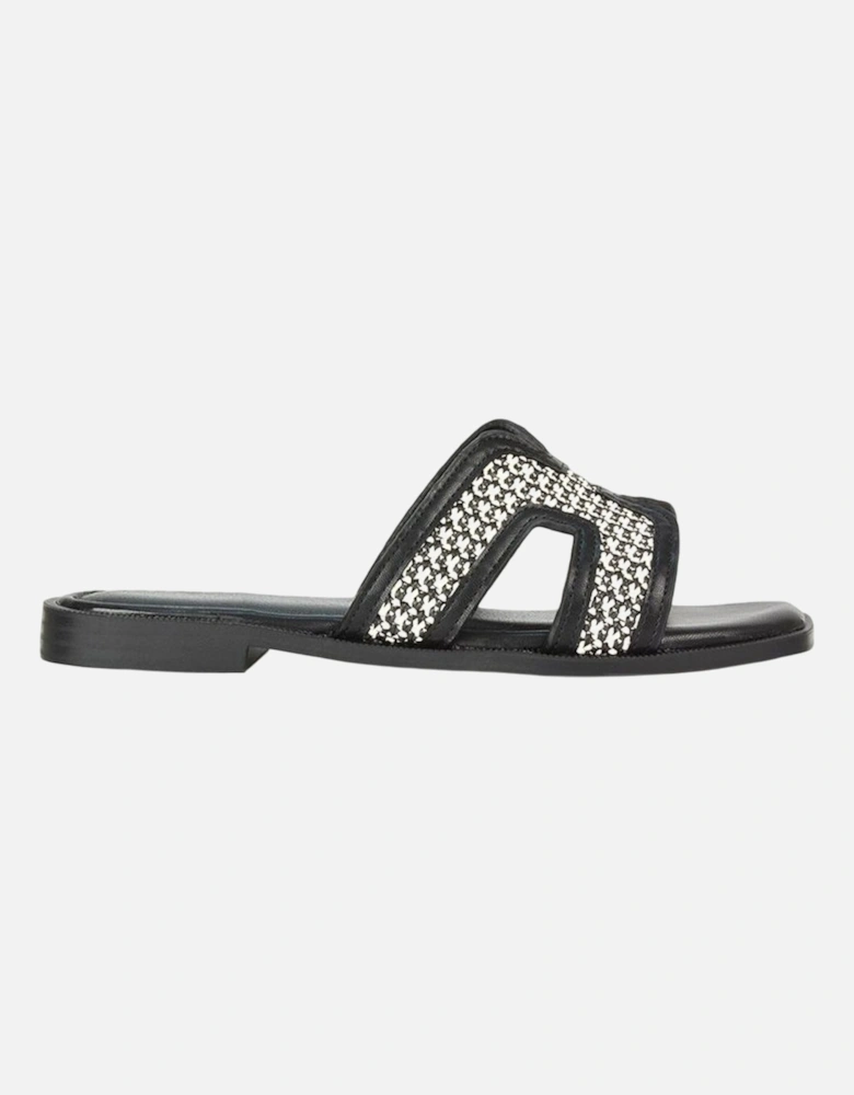 Womens/Ladies Lola Cut Out Strap Slip-on Sandals
